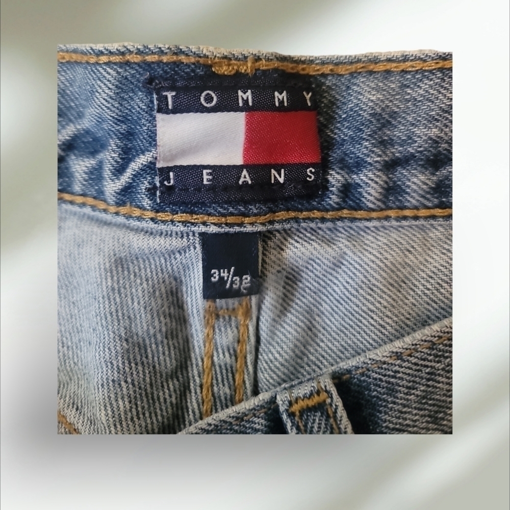 TOMMY HILFIGER jeans vintage 2001 men's size 34x32 - Picture 7 of 11